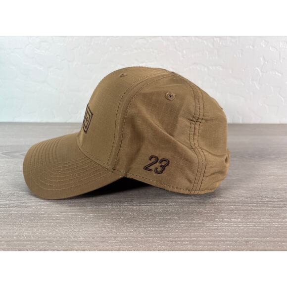 5.11 Tactical "Always Be Ready" Beige Men's Snapback Hat- 2023 Shot Show- NWOT - Picture 3 of 7